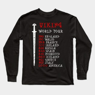 World Tour Vikings Long Sleeve T-Shirt